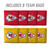 Kansas City Chiefs Dual-Sided All-Weather Cornhole Bags – Set of 8