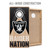 Las Vegas Raiders Slogan Series Cornhole Set with Team Bags