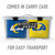 Los Angeles Rams Dual-Sided All-Weather Cornhole Bags – Set of 8