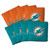 Miami Dolphins Dual-Sided All-Weather Cornhole Bags – Set of 8