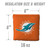 Miami Dolphins Dual-Sided All-Weather Cornhole Bags – Set of 8