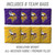 Minnesota Vikings Slogan Series Cornhole Set with Team Bags