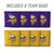 Minnesota Vikings Dual-Sided All-Weather Cornhole Bags – Set of 8