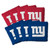 New York Giants Dual-Sided All-Weather Cornhole Bags – Set of 8