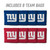 New York Giants Dual-Sided All-Weather Cornhole Bags – Set of 8