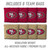 San Francisco 49ers Cornhole Set with Team Bags