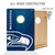 Seattle Seahawks Tailgate Cornhole Set with Team Bags