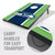 Seattle Seahawks MDF Tailgate Cornhole Set with Team Bags