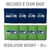 Seattle Seahawks MDF Tailgate Cornhole Set with Team Bags