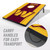 Washington Commanders MDF Tailgate Cornhole Set with Team Bags