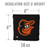 Baltimore Orioles Dual-Sided All-Weather Cornhole Bags – Set of 8