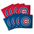 Chicago Cubs Dual-Sided All-Weather Cornhole Bags – Set of 8
