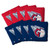 Cleveland Guardians Dual-Sided All-Weather Cornhole Bags – Set of 8