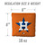 Houston Astros Dual-Sided All-Weather Cornhole Bags – Set of 8