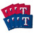 Texas Rangers Dual-Sided All-Weather Cornhole Bags – Set of 8