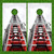 Fire Engine Ladder Cornhole Wraps - Set of 2