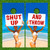 Shut up & Throw Cornhole Wraps - Set of 2