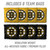 Boston Bruins Cornhole Set with Team Bags