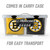 Boston Bruins Dual-Sided All-Weather Cornhole Bags – Set of 8