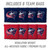 Columbus Blue Jackets Cornhole Set with Team Bags