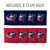 Columbus Blue Jackets Dual-Sided All-Weather Cornhole Bags – Set of 8