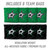 Dallas Stars Tailgate Cornhole Set with Team Bags