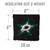 Dallas Stars Dual-Sided All-Weather Cornhole Bags – Set of 8