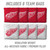 Detroit Red Wings Cornhole Set with Team Bags