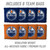 Edmonton Oilers Cornhole Set with Team Bags