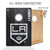 Los Angeles Kings Tailgate Cornhole Set with Team Bags