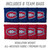 Montreal Canadiens Cornhole Set with Team Bags