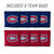 Montreal Canadiens Dual-Sided All-Weather Cornhole Bags – Set of 8