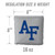Air Force Falcons Dual-Sided All-Weather Cornhole Bags – Set of 8