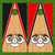 Joel Brady's Custom Cornhole Wraps - Set of 2 (Design #5)