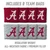 Alabama Crimson Tide Slogan Series Cornhole Set with Team Bags