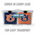 Auburn Tigers Dual-Sided All-Weather Cornhole Bags – Set of 8