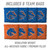 Boise State Broncos Slogan Series Cornhole Set with Team Bags