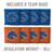 Boise State Broncos MDF Tailgate Cornhole Set with Team Bags