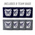 Butler Bulldogs Dual-Sided All-Weather Cornhole Bags – Set of 8