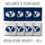 BYU Cougars  MDF Tailgate Cornhole Set with Team Bags