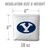 BYU Cougars Dual-Sided All-Weather Cornhole Bags – Set of 8