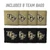 UCF Knights Dual-Sided All-Weather Cornhole Bags – Set of 8