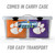 Clemson Tigers Dual-Sided All-Weather Cornhole Bags – Set of 8