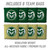 Colorado State Rams Slogan Series Cornhole Set with Team Bags