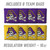East Carolina Pirates MDF Tailgate Cornhole Set with Team Bags