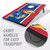 Kansas Jayhawks MDF Tailgate Cornhole Set with Team Bags