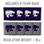 Kansas State Wildcats MDF Tailgate Cornhole Set with Team Bags