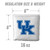 Kentucky Wildcats Dual-Sided All-Weather Cornhole Bags – Set of 8