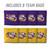 LSU Tigers Dual-Sided All-Weather Cornhole Bags – Set of 8