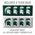 Michigan State Spartans Cornhole Set with Team Bags